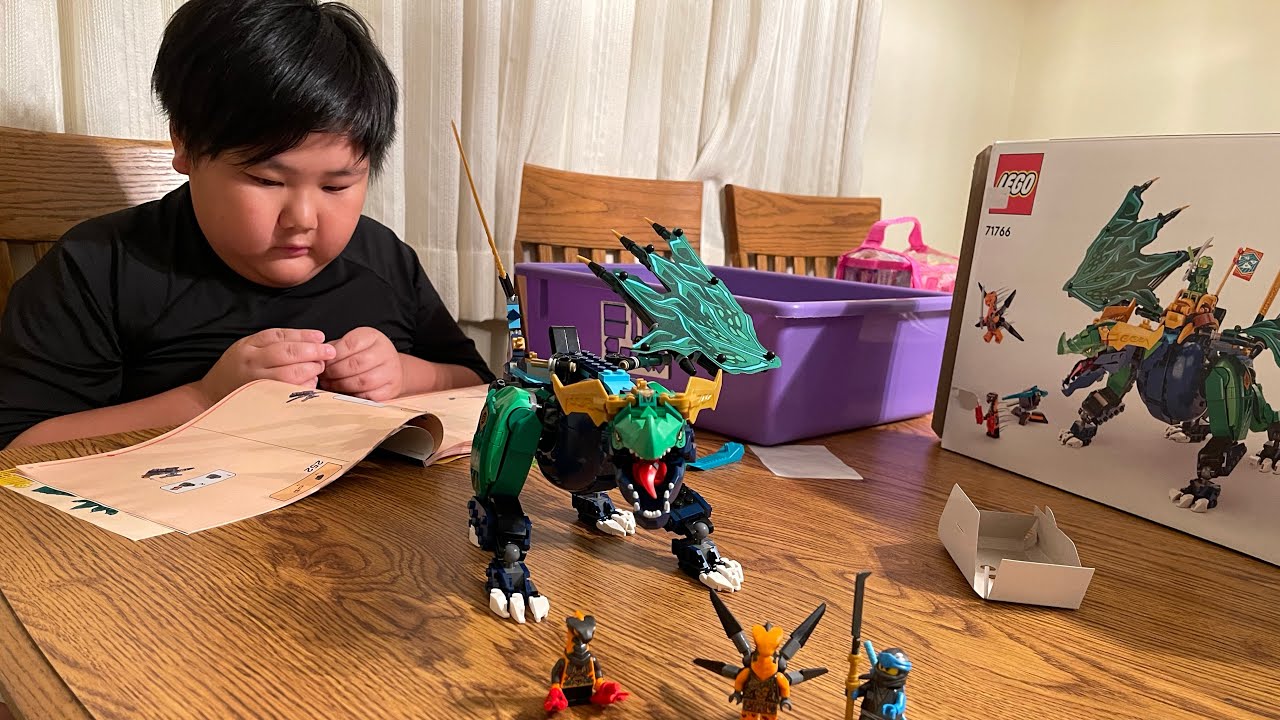 Lucas Presents LEGO Ninjago Lloyd Legendary Dragon 71766 Building Set July 2022