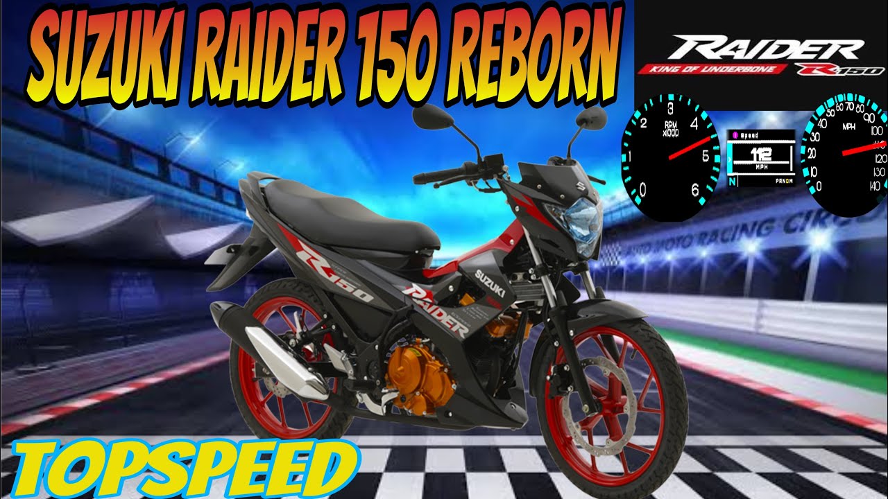 Suzuki Raider 150 Reborn | Top Speed Via Gps Speedometer | 700 meters