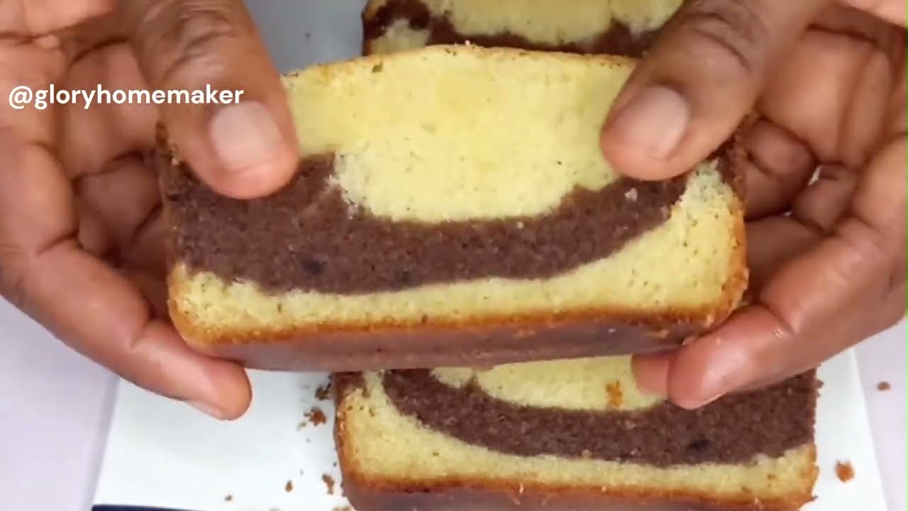 Soft And Fluffy Butter & Chocolate Cake Loaf Recipe In Minutes