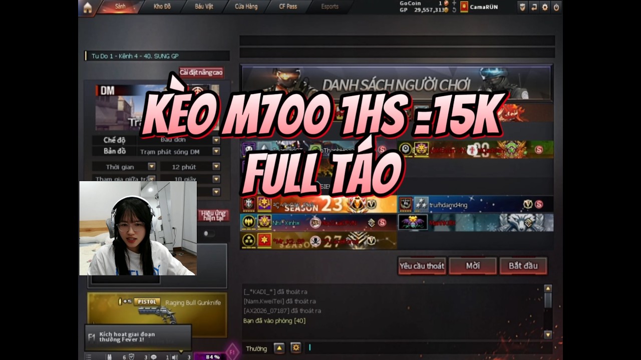 ( Đột kích ) SERIES bùng kèo có thêm cái tên M700 =)) | Lâm Tâm Châm