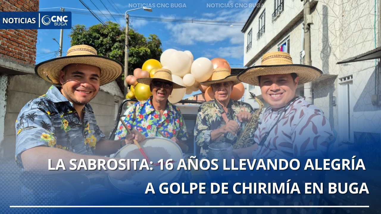 La Sabrocita, 16 años llevando alegría a golpe de chirimía