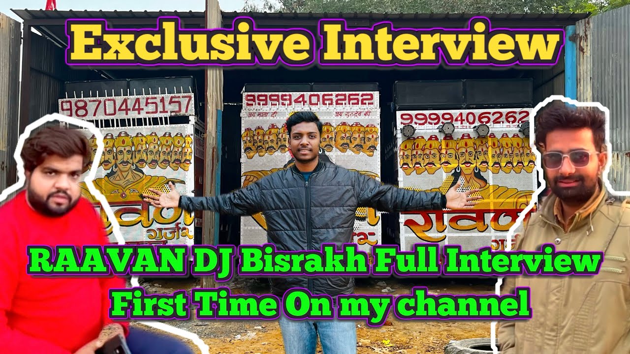 No.1 Raavan Dj Bisrakh Full exclusive Interview 🦁🔥 @Raavan dj pankaj gujjar