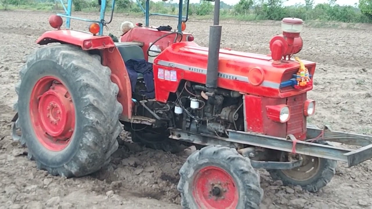 MASSEY ferguson ซ่อมกลางทุ่ง