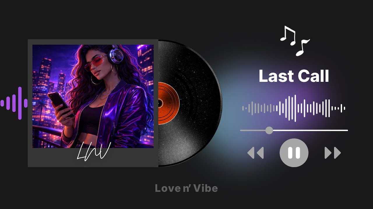 LNV - Last Call (Official Audio) | R&B, Synthwave, Electricpop