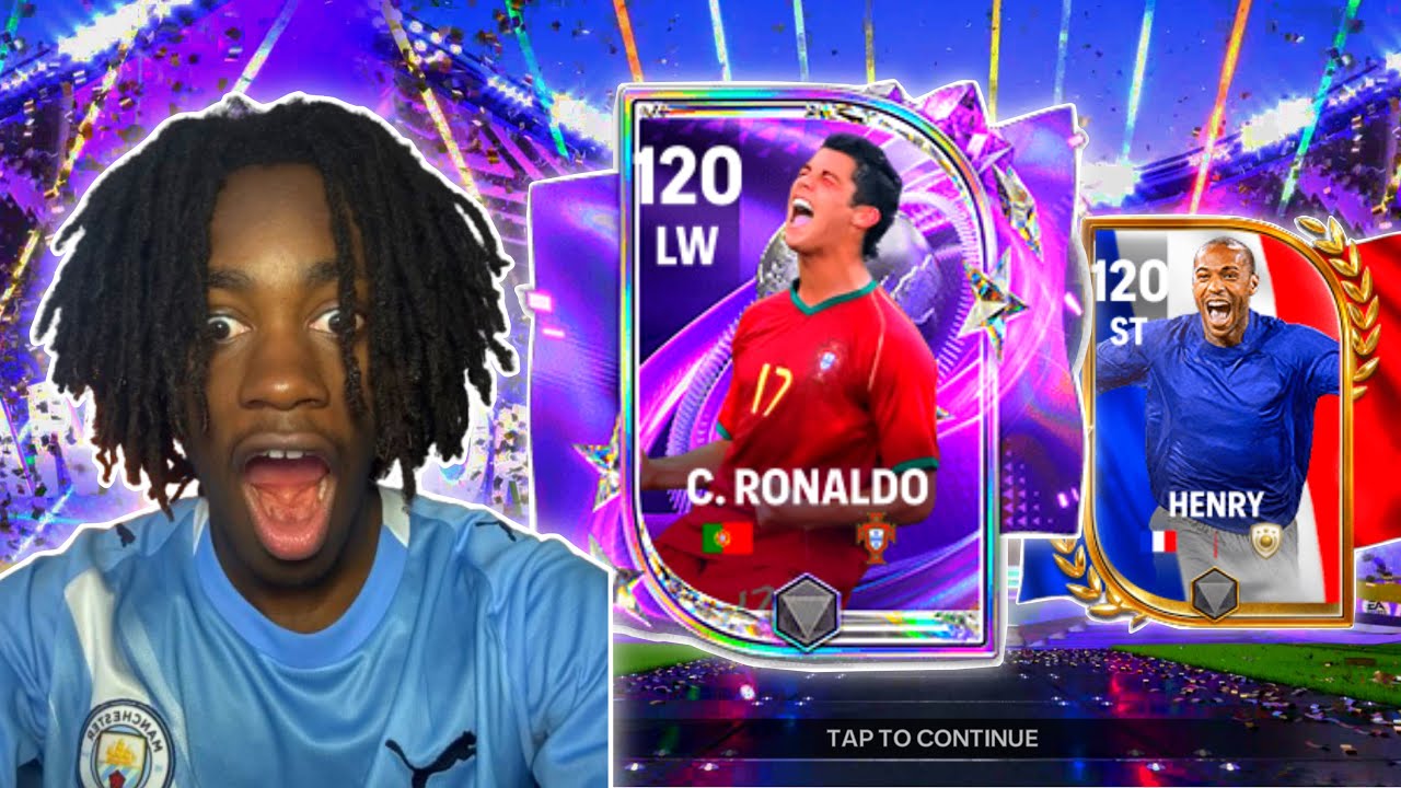 PACKING NEW 120 YOUNG CR7 & 120 HENRY - FC Mobile