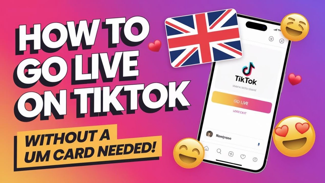 TikTok EXPERT Reveals How to Go LIVE Without a UK SIM Card