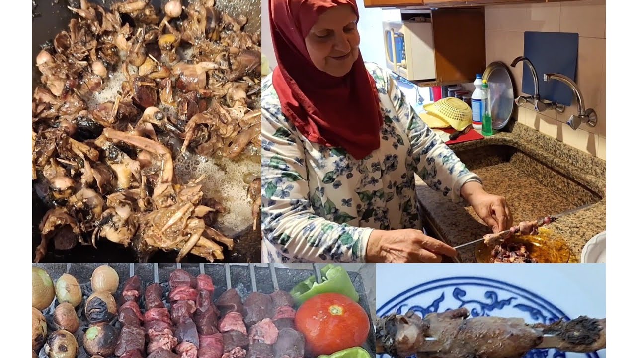 الغدا عند الماما🥰❤️...تنضيف العصافير🐦🐦 بطريقة سريعة وبسيطة ومفصّلة👍