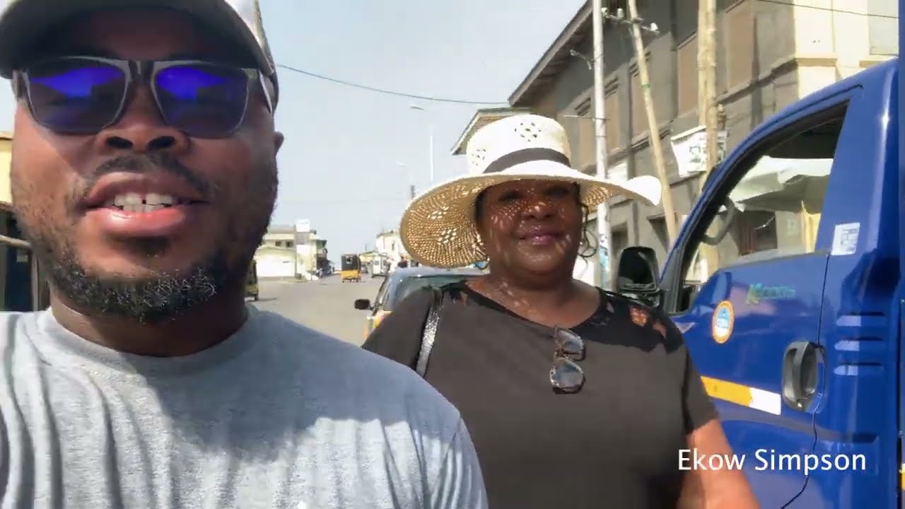 I Took A Sister from Alabama, USA on a Walking & Culture Tour In Cape Coast