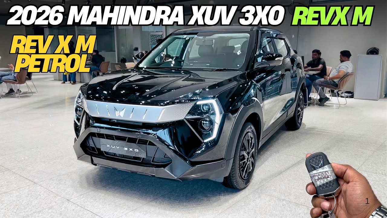 2026 ✅ Mahindra XUV 3XO RevX M Petrol Full Detailed Review ❤️ Price & Features 🔥 XUV 3XO