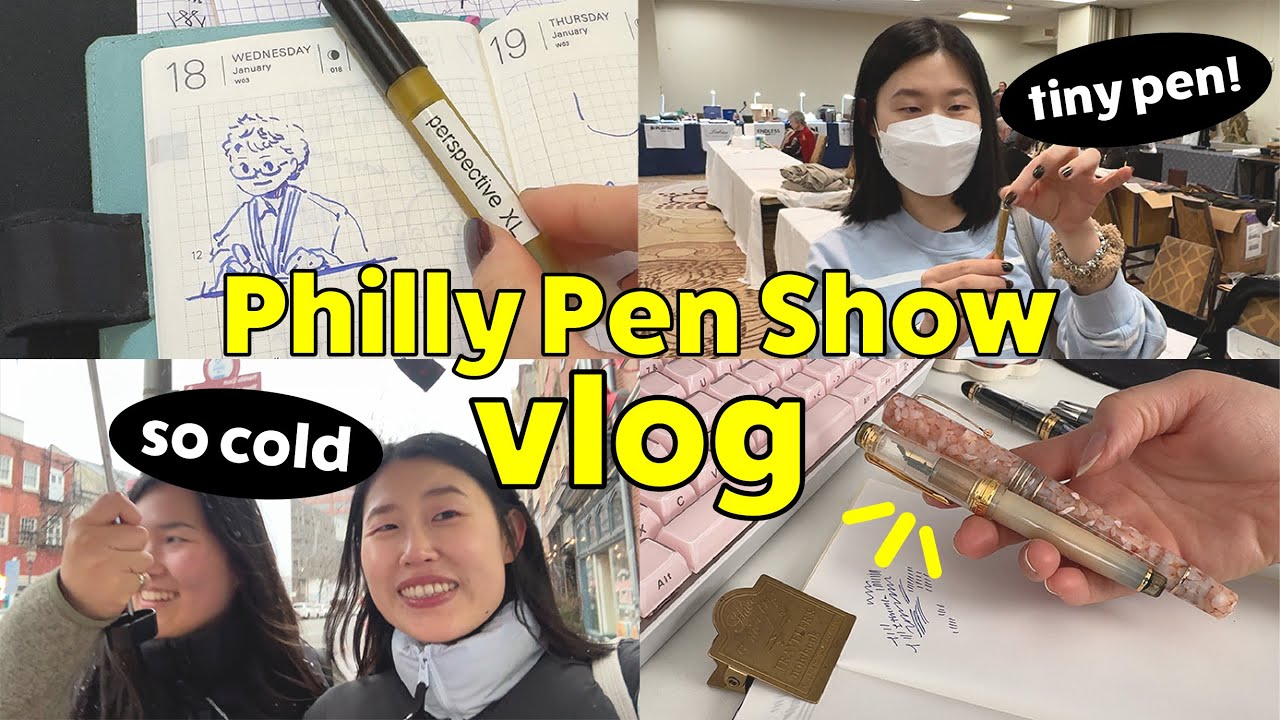 We went to the Philly Pen Show in the snow storm... + Haul!