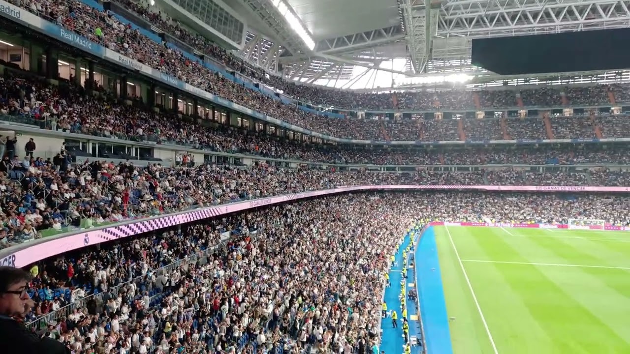 Pre-game song & Real Madrid anthem Hala Madrid y Nada Mas, 1st 23/24 SB game vs Getafe