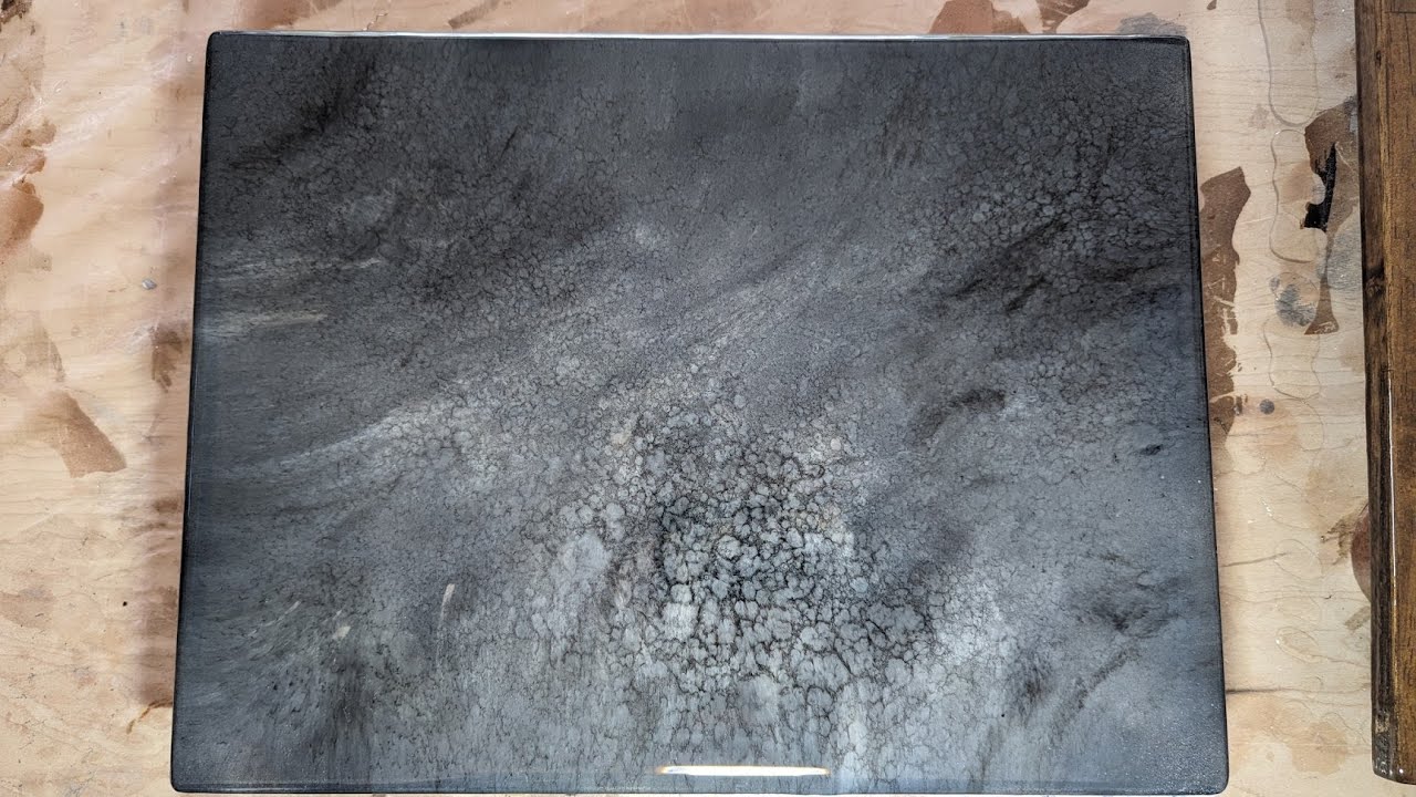 Watch how I created this Industrial Cement Looking countertop - Creative Surfaces & Design