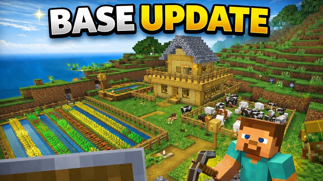 Minecraft Survival Day 20 | Expanding My Base