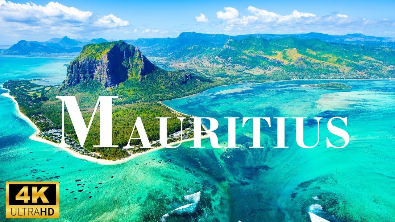 MAURITIUS 4K(UHD): Relaxing and calming music with Beautiful Natural Landscapes - Amazing Nature.