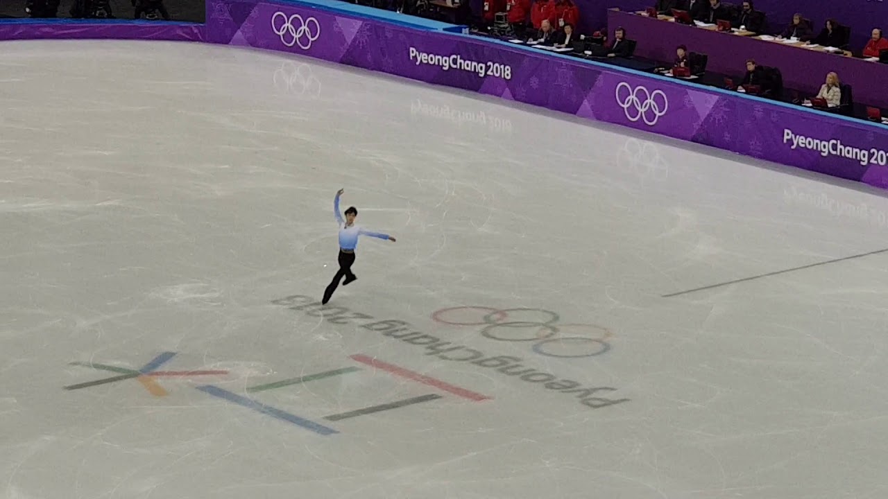 Yuzuru Hanyu 2018 Winter Olympics SP 
