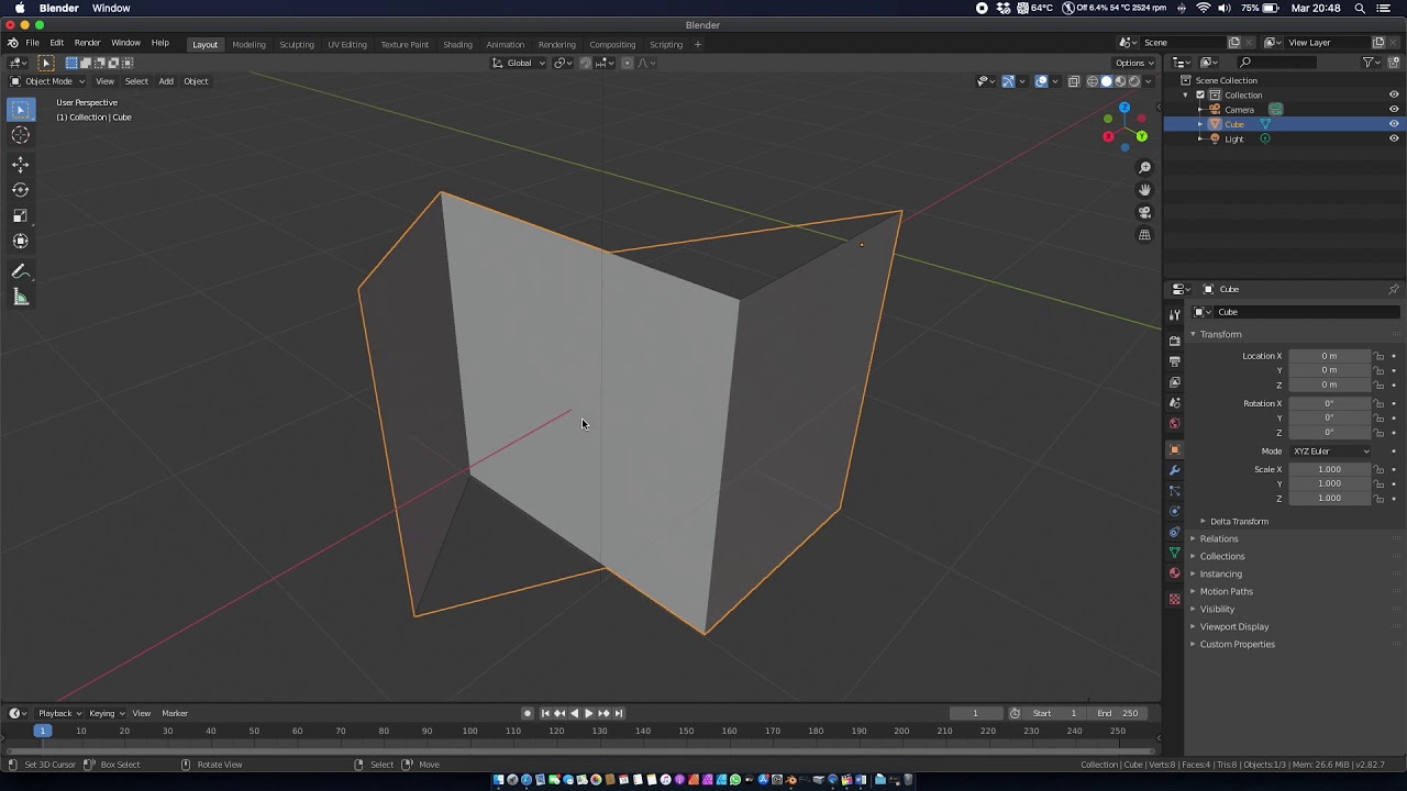 Blender #29 - Geometria non manifold