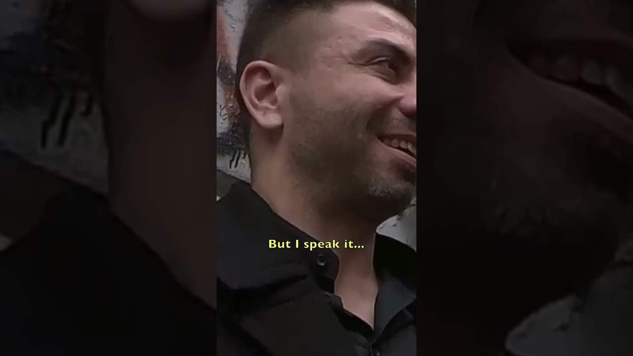 Speaking Welsh and Neapolitan in the streets of Naples Italy