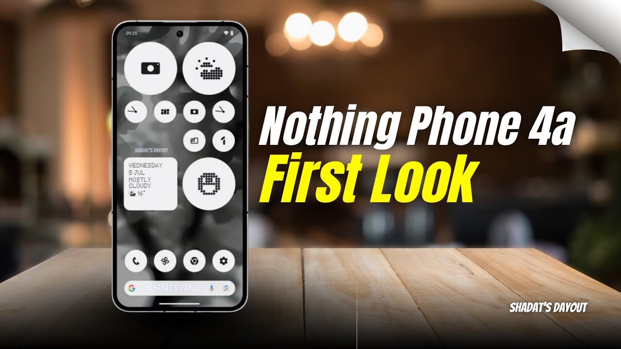 Nothing Phone 4a FIRST LOOK – Leaks, Specs & Release Date Revealed!