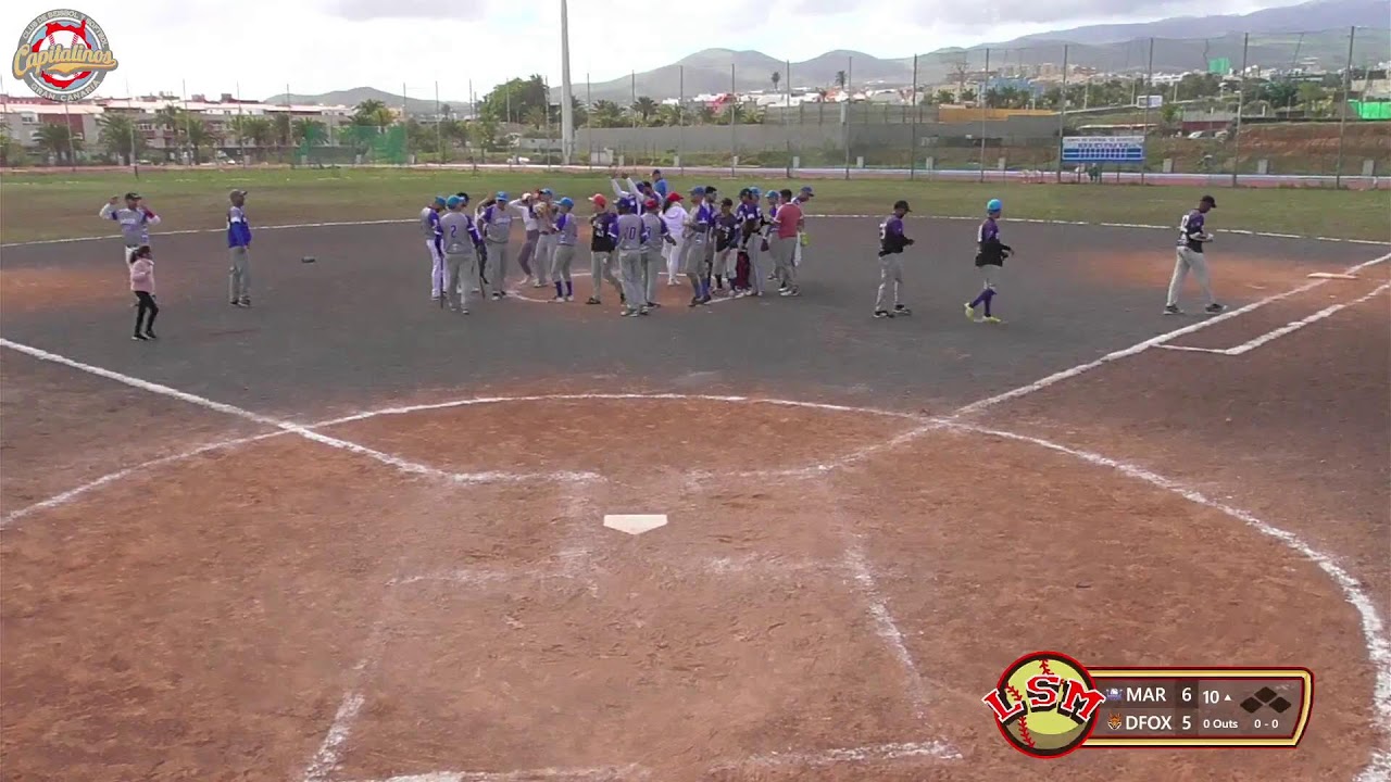 2 PARTIDO DE SEMIFINAL XVIII LIGA DE  GRAN CANARIA DE SOFBOL 22-1-2023 MARINERS VS DFOX