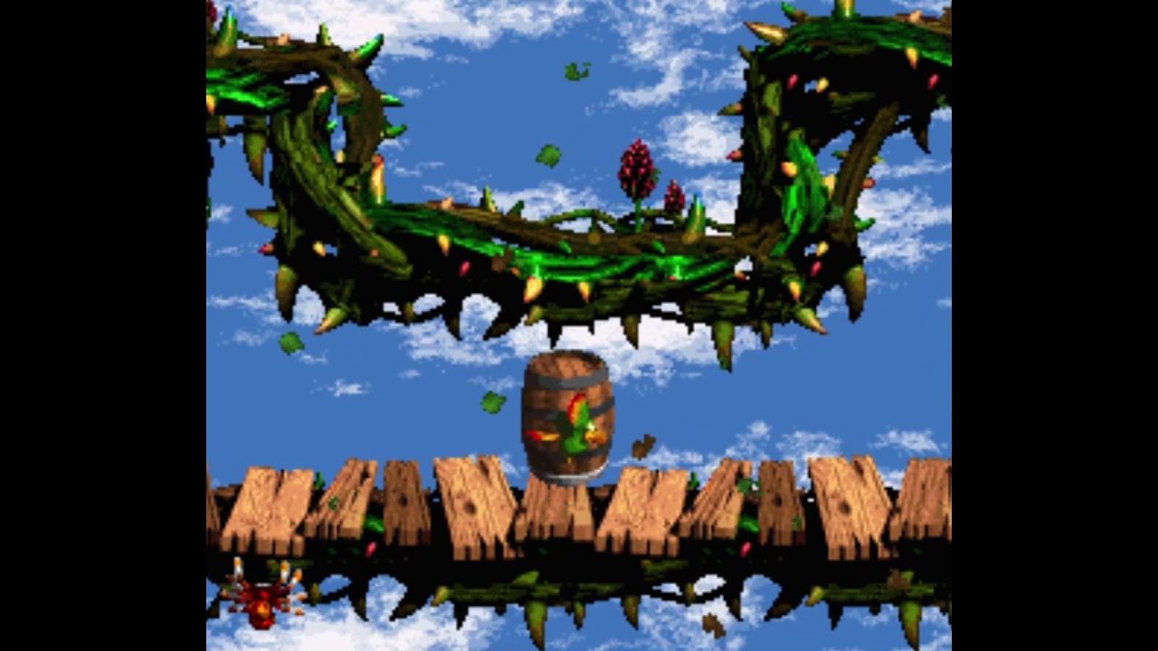 Donkey Kong Country 2: Diddy's Kong Quest- Animal Antics  (DK Coin Walkthrough)