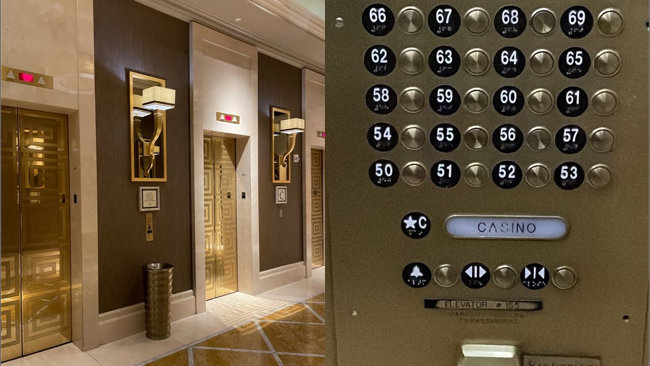 Fancy ThyssenKrupp Octavius Tower Elevators @ Caesars Palace - Las Vegas, NV.