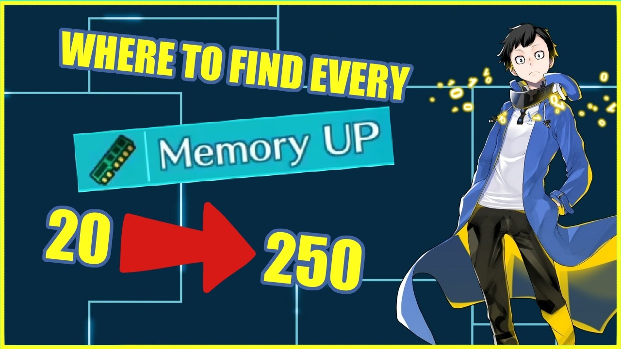 Where to Find Every Memory Up in Digimon Story Hacker's Memory