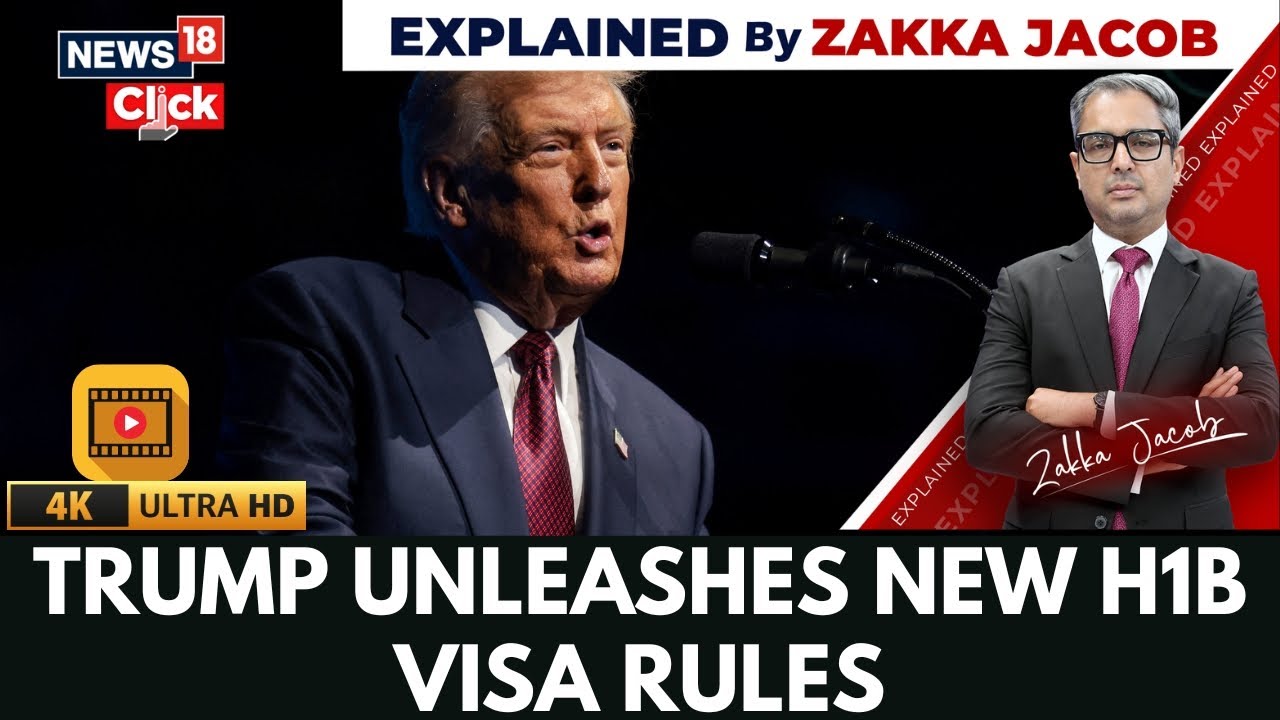 Donald Trump’s ‘Hell Hole’ Migrant Ban & $100k H-1B Fee: New US Visa Rules Hit Indians Hard | 4K