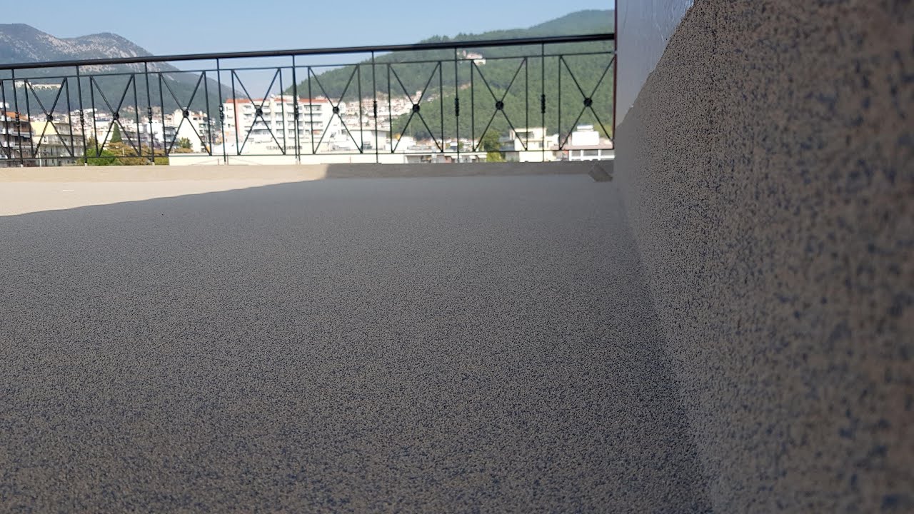 Στεγανοποίηση μπαλκονιού με Hyperdesmo Car Park System