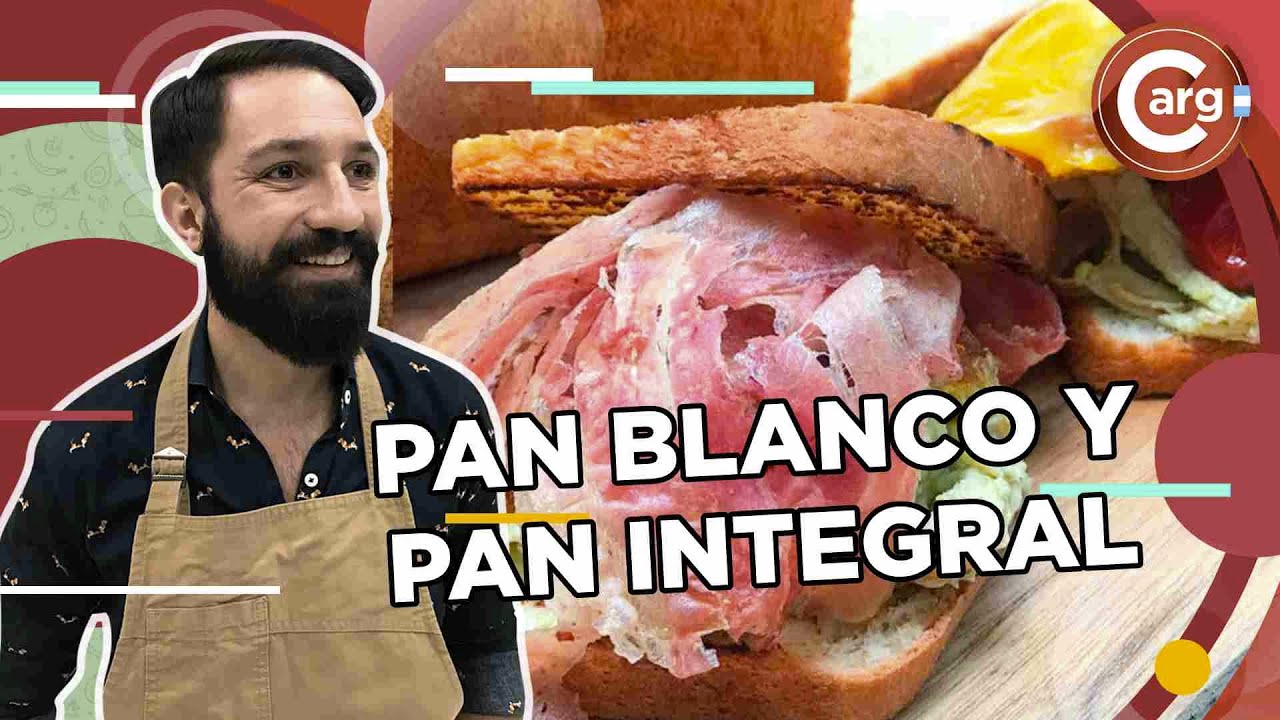 PAN BLANCO y PAN INTEGRAL CON SEMILLAS