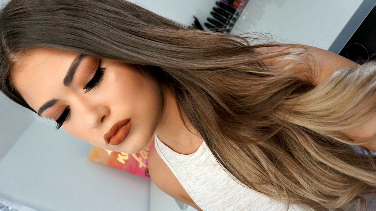 Caramel Brown Makeup Tutorial