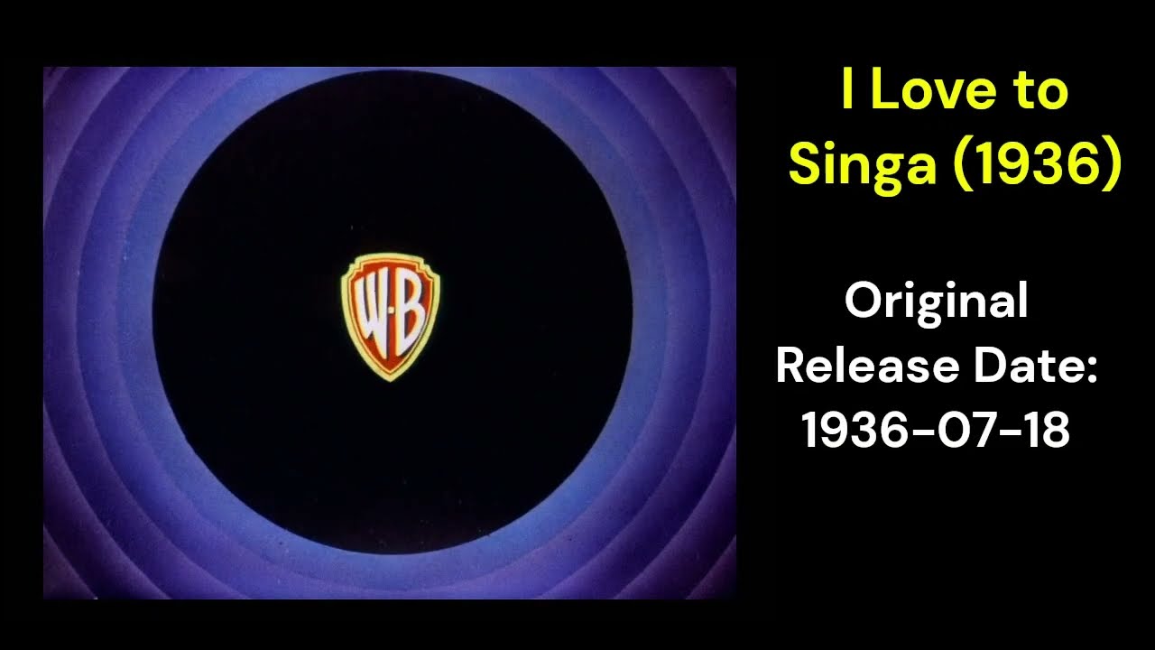 (Almost) All Looney Tunes/Merrie Melodies original titles (1935-1939) Compilation