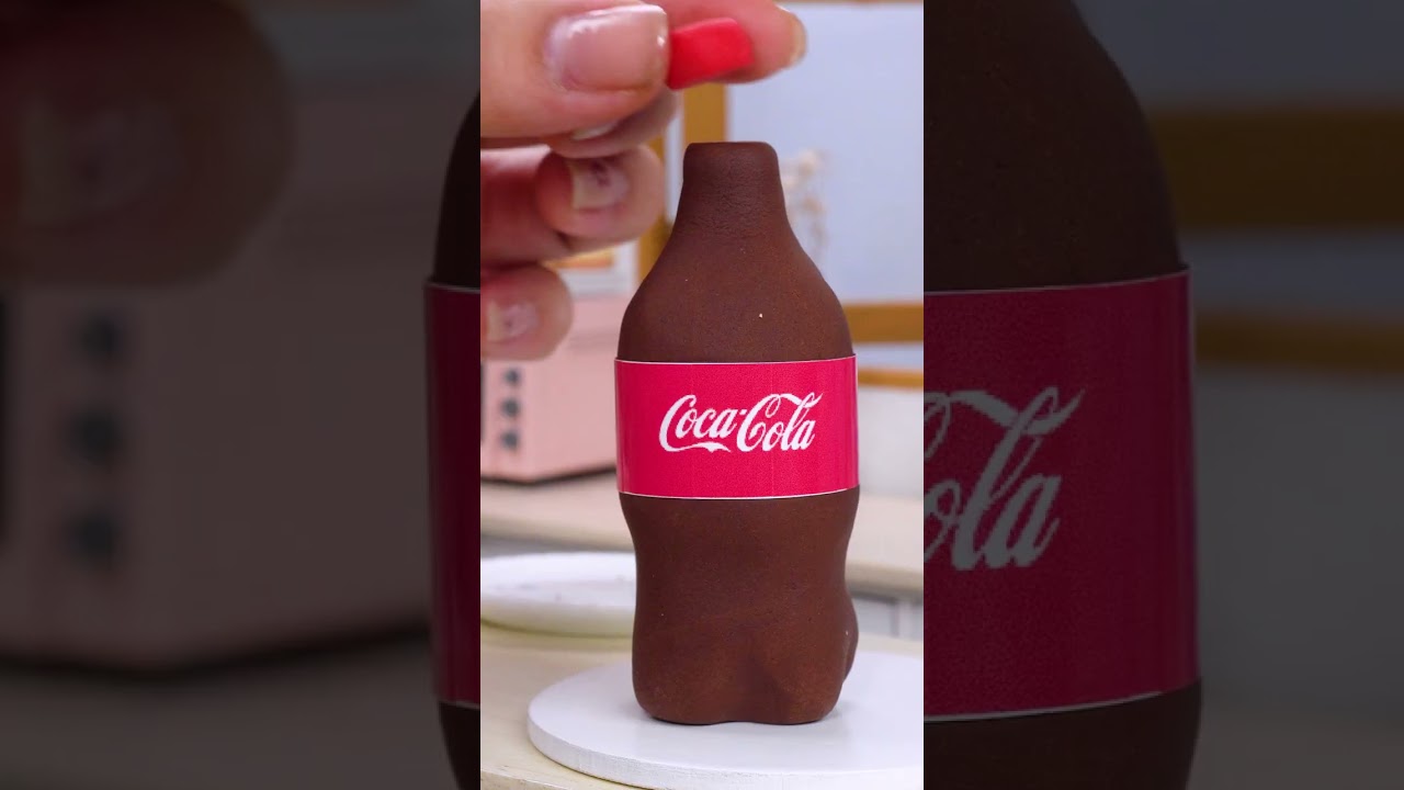 Amazing Miniature Coca Cola Cake Design 