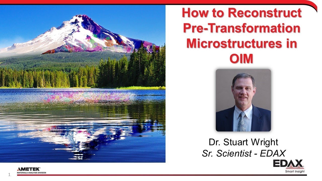 How to Reconstruct Pre-Transformation Microstructures in OIM