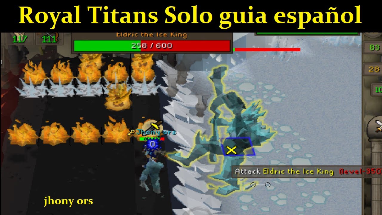 Royal Titans Solo OSRS Guia Español