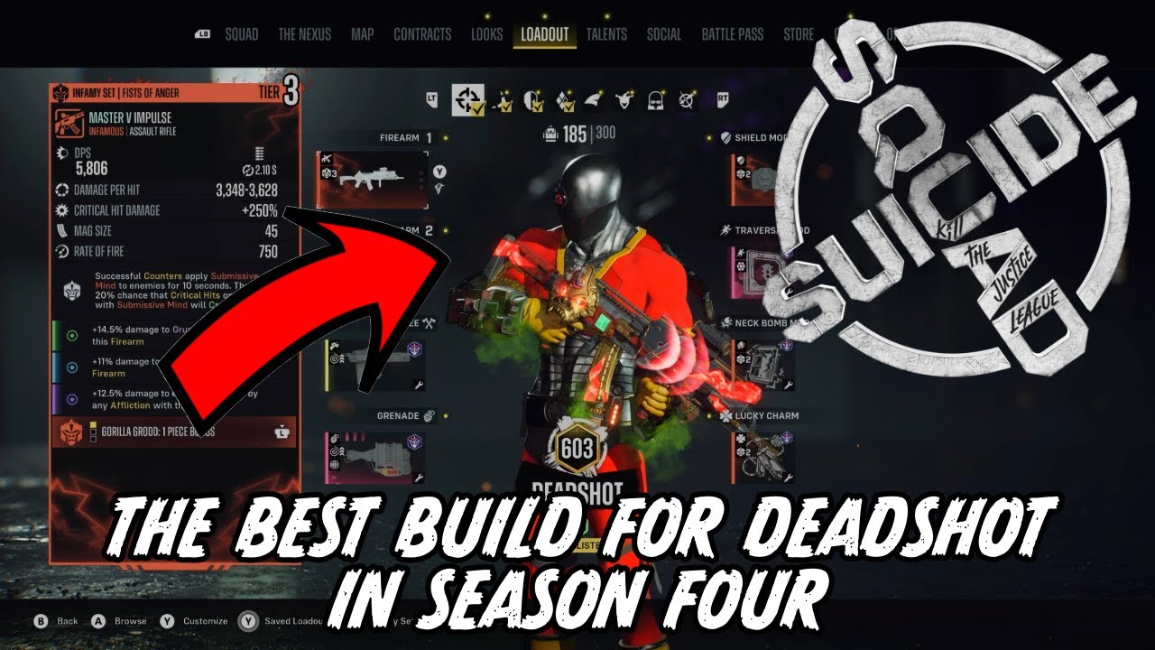 Самая смертоносная сборка убийцы в мире для Дэдшота — Suicide Squad: Kill the Justice League