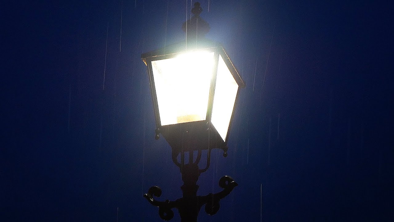 Sleep Tight With a Blue Sky at Night, Don't Let The Pandemic Bite | 4 Hour Rain Sounds |