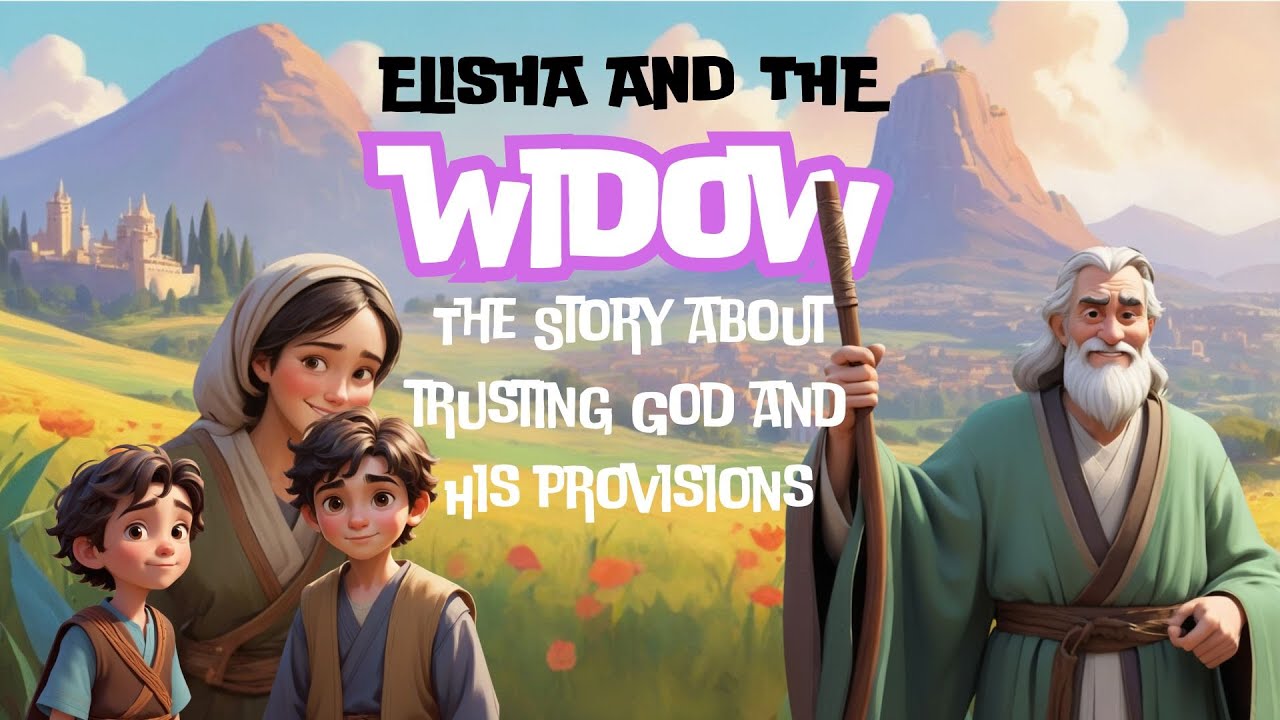 Elisha and the Widow’s Oil | Bible Story for Kids - A Story of trusting God and His provisions