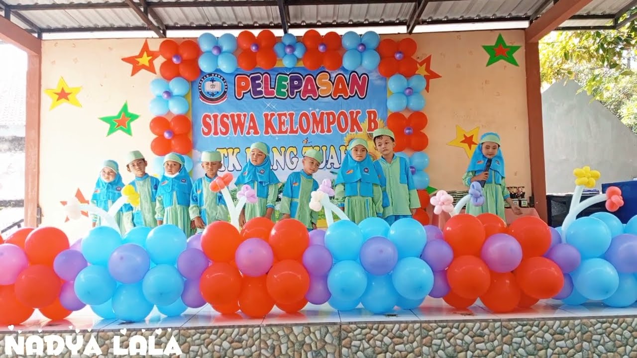 PART 1 || PENTAS SENI LAla || TK HANGTUAH 5 || MENYANYI LAGU ISLAMI || NAdya LAla 🥰😍😘🤩