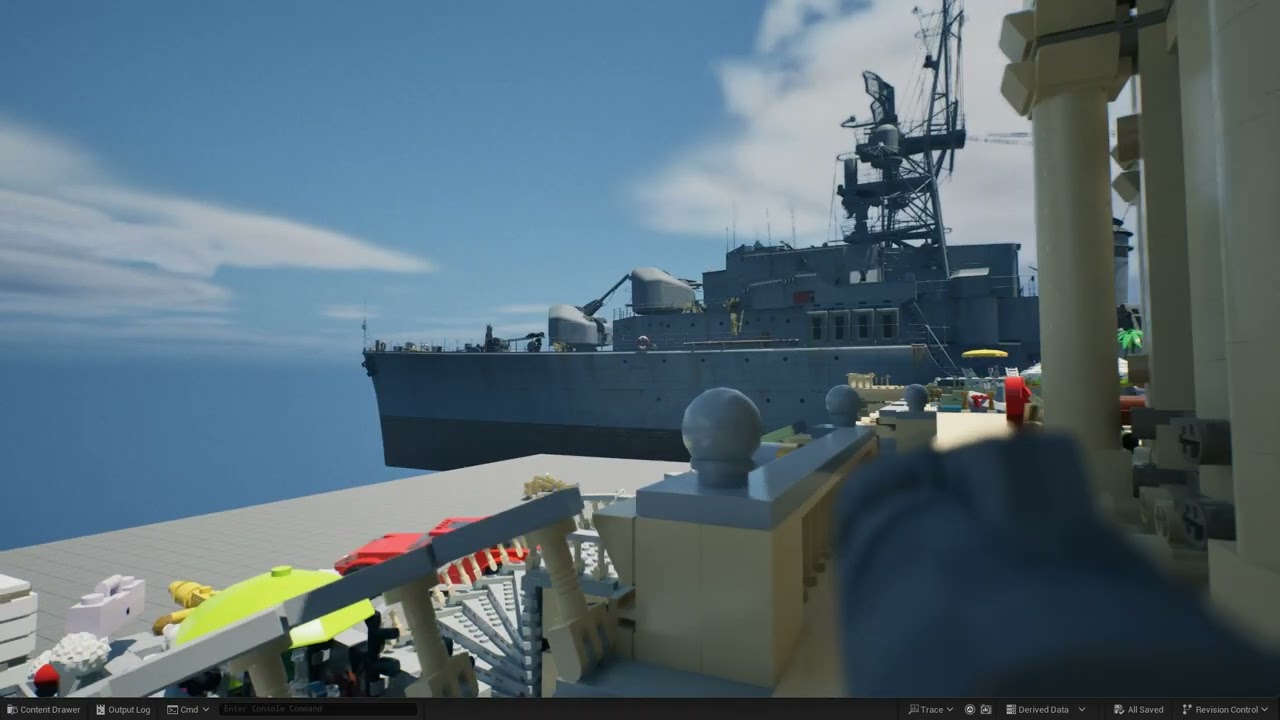 Game made with Unreal Engine 5 and Studio2UE digital Lego tool/ LDD model by Kolonialbeamter