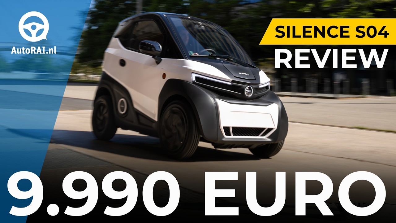 SILENCE S04 (2025): Kost 9.990 euro, heeft airco én thuisbatterij! - REVIEW - AutoRAI TV