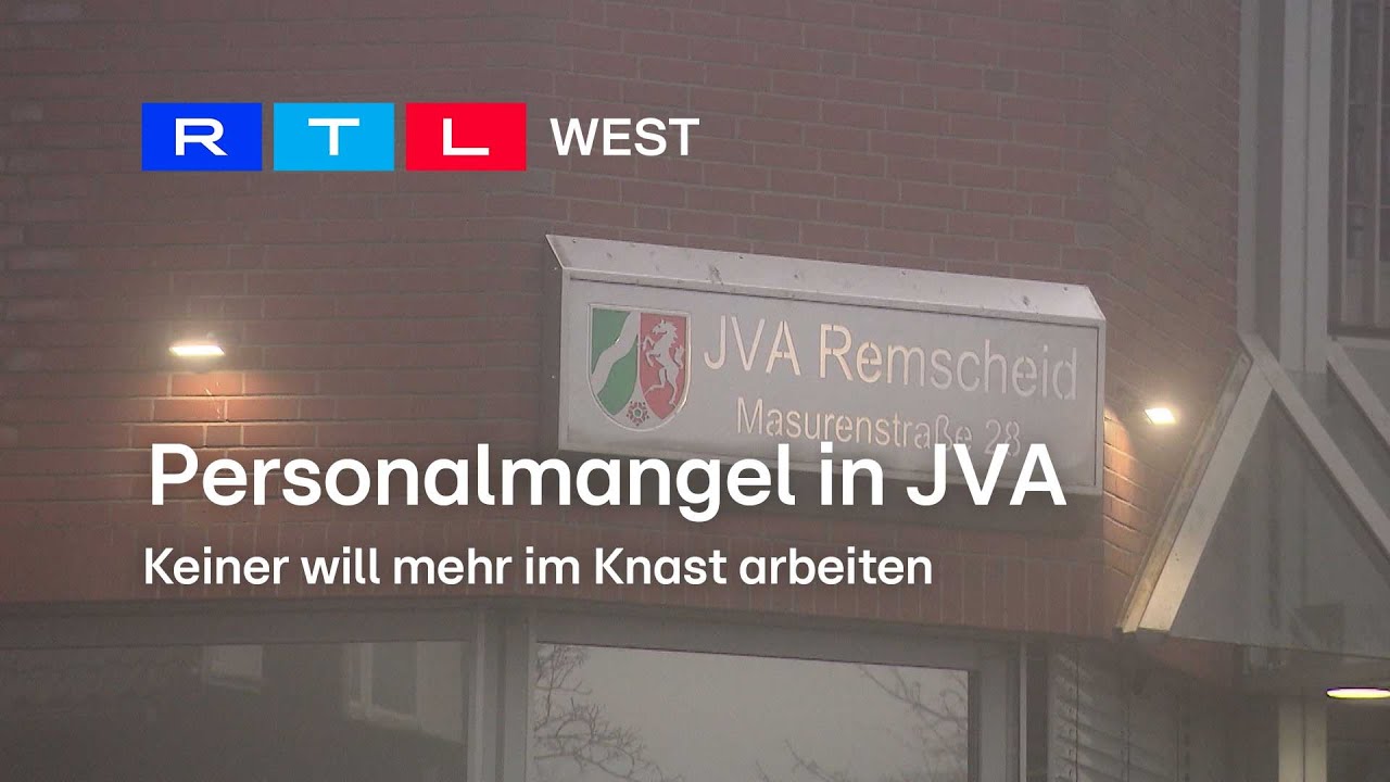 Personalmangel in JVA: Keiner will mehr im Knast arbeiten | RTL WEST, 24.06.2024