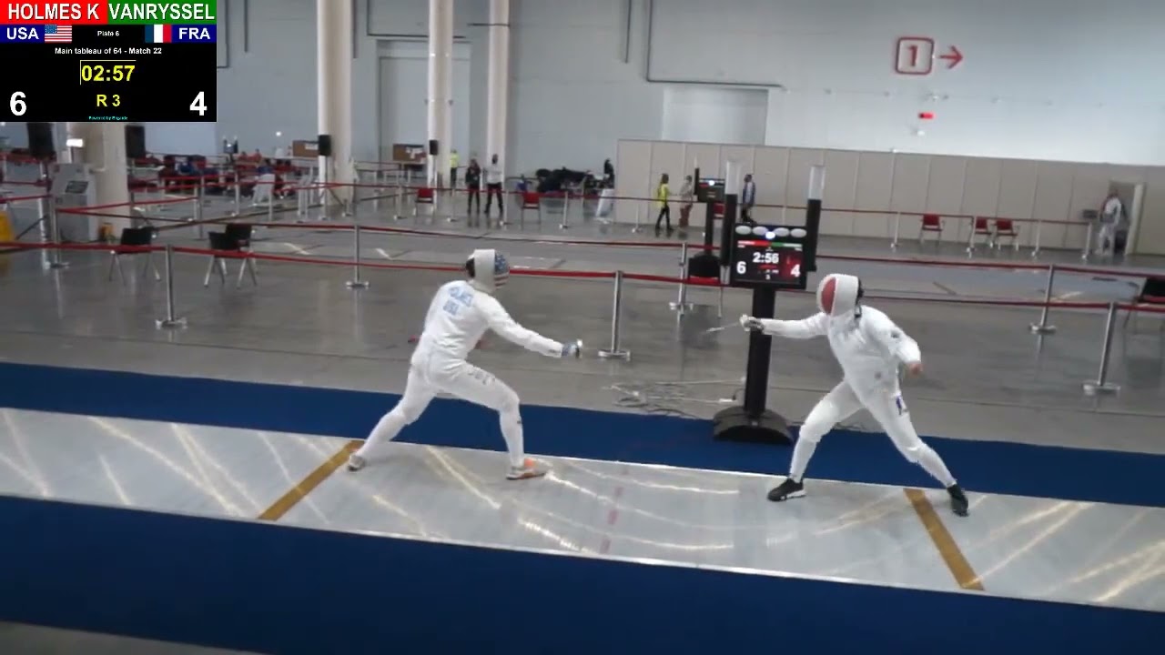 Kazan 2021 SWE - L64 - Holmes USA v Vanryssel FRA