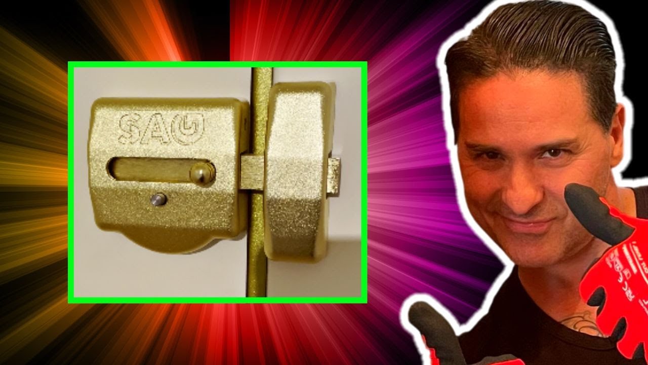 Cerrojo SAG CSI 💪 Deja la casa sola CUANDO QUIERAS