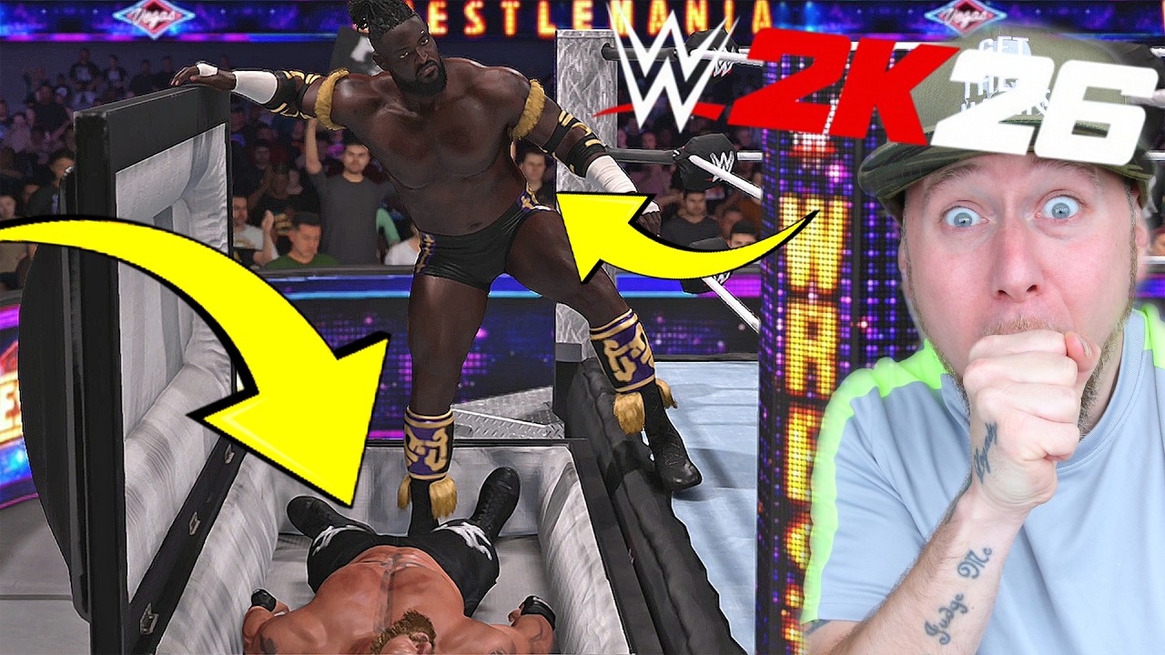 Оба Феми просто похоронил Брока Леснара в WWE 2K26.