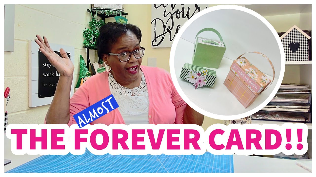 PERFECT FOR ANYONE!  have you ever made a chipboard card? LONG LASTING CARD