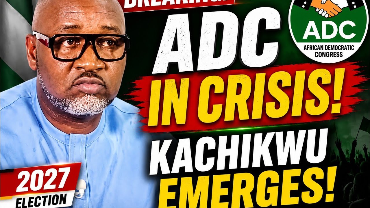 WATCH FULL VIDEO: ADC Faction Produces Dumebi Kachikwu as Presidential Candidate for 2027 Election.