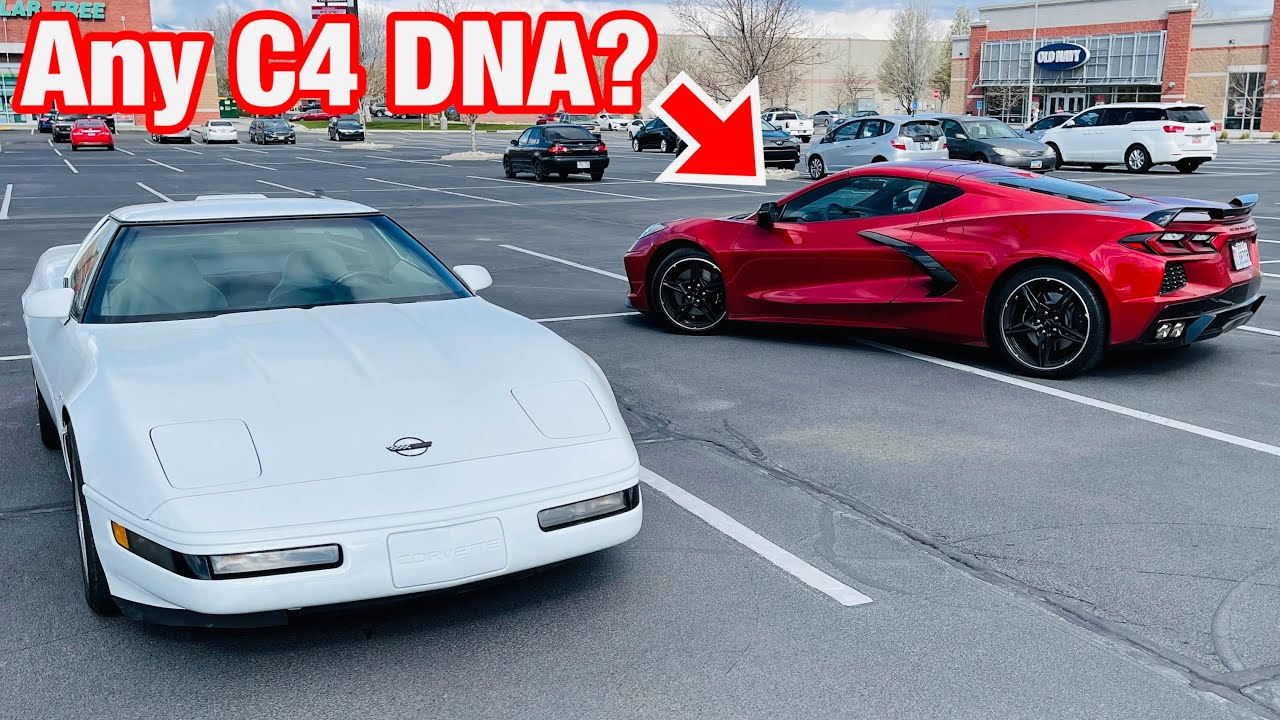 COMPARING A C4 CORVETTE ZR-1 TO A C8 CORVETTE