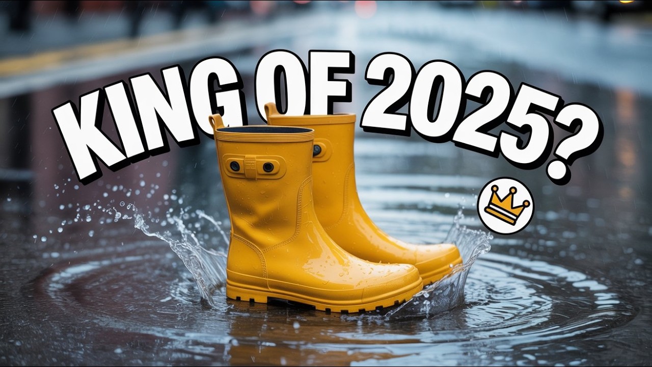4 Best Rain Boots In 2025!🔥🥾💦 | Stay Dry in Style!