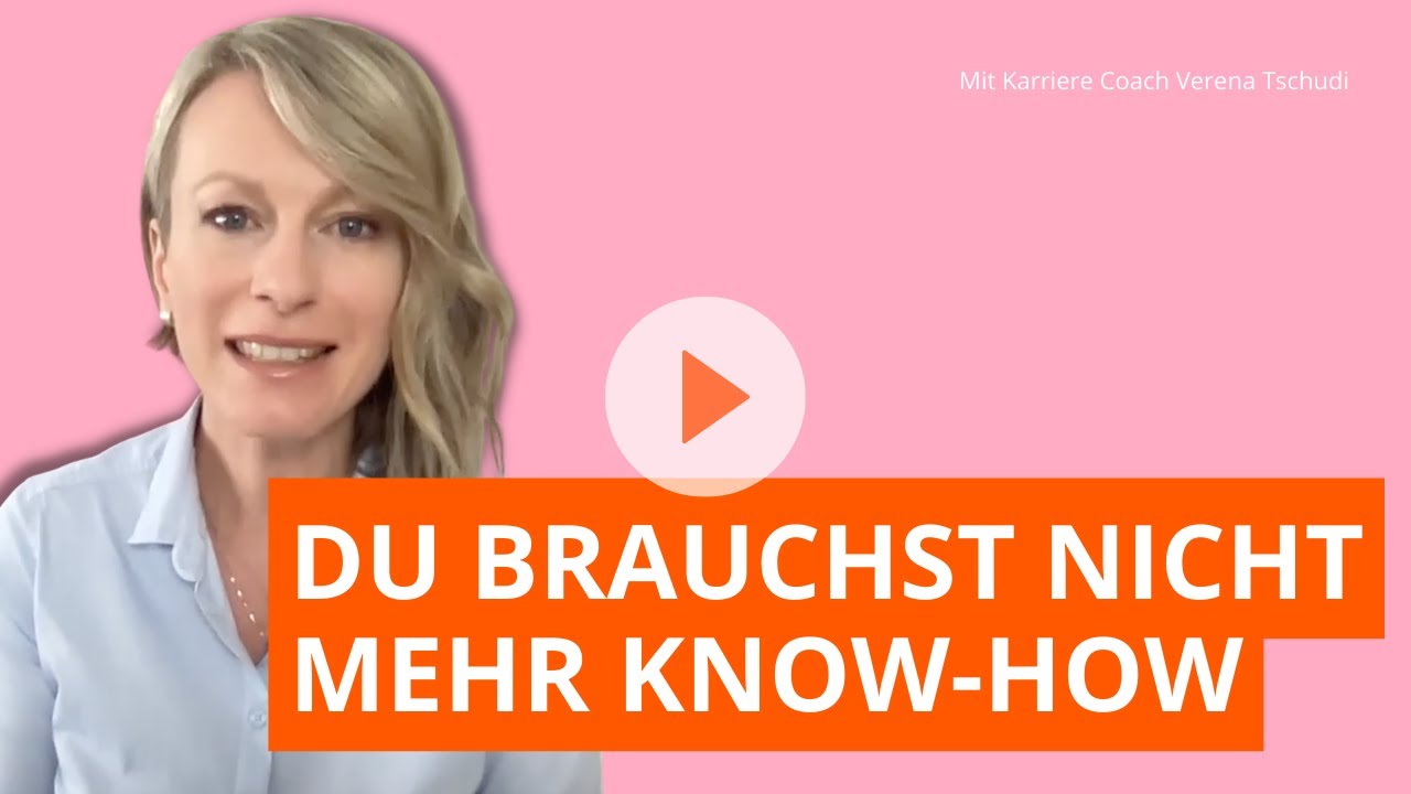 Du brauchst nicht mehr Know-how