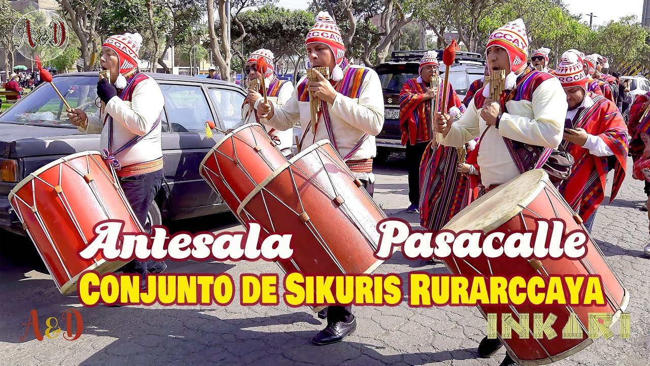 Pasacalle de SIKURIS RURARCCAYA | XIX Encuentro de Sikuris INKARI 2025 en Lima | Zampoñas Sikumetal